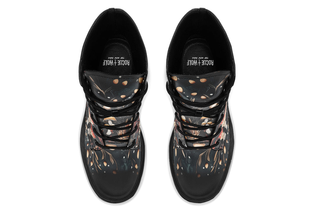 Faery Fungi Platform Boots