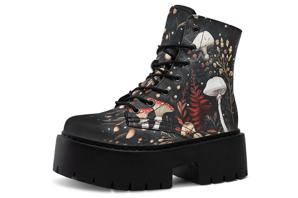 Faery Fungi Platform Boots