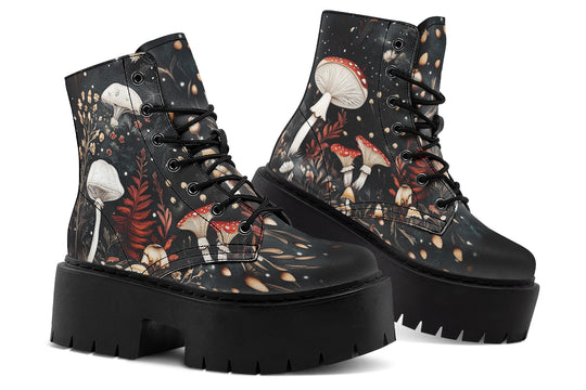 Faery Fungi Platform Boots