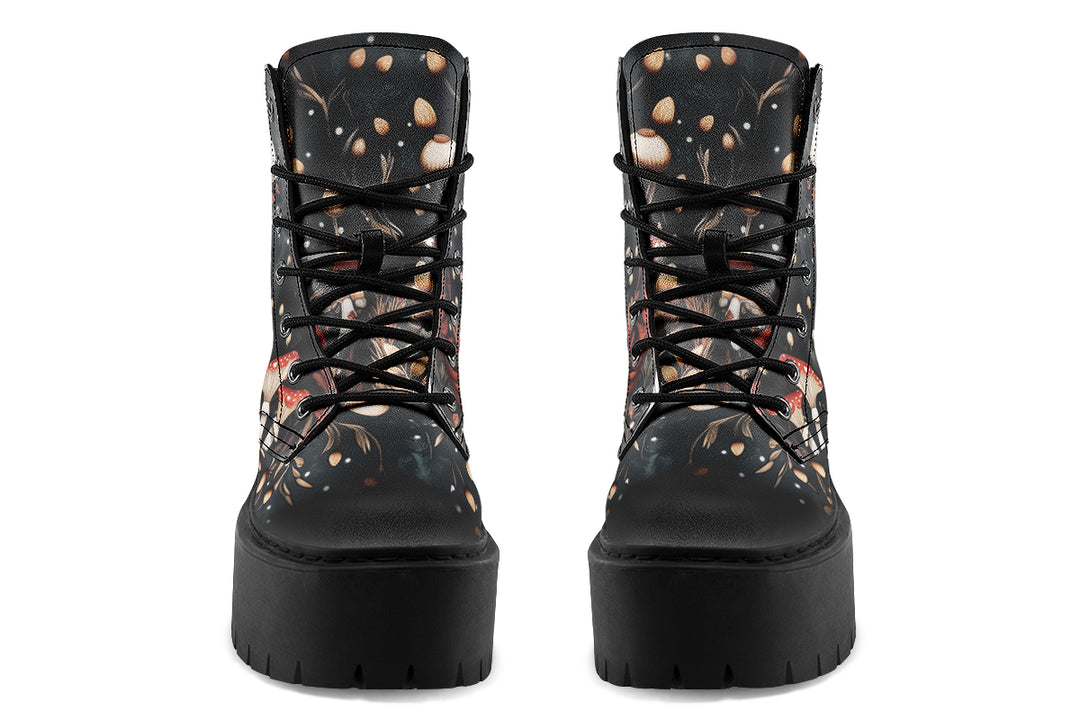 Faery Fungi Platform Boots