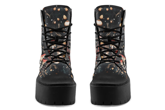 Faery Fungi Platform Boots