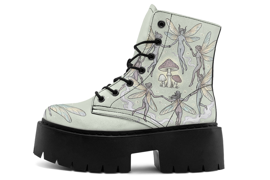 Fairy Ring Platform Boots