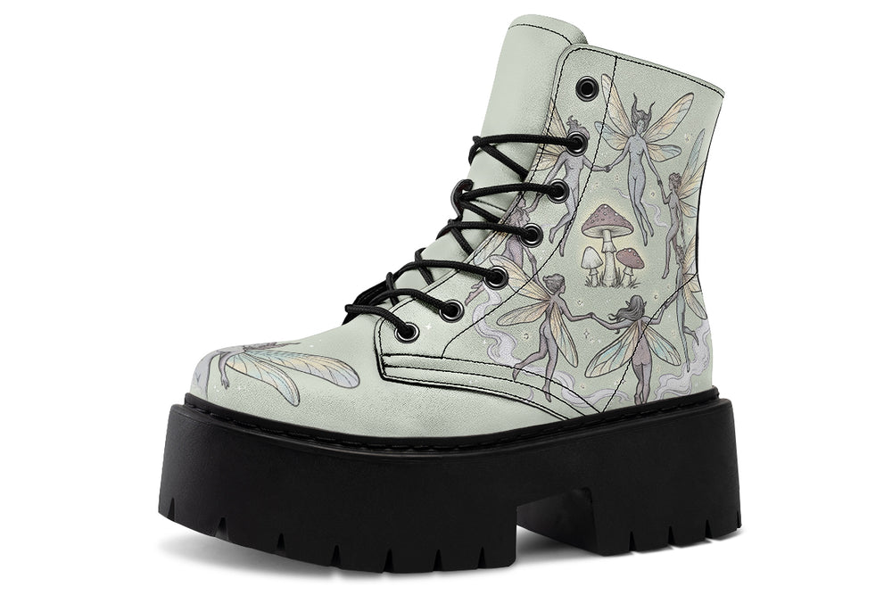 Fairy Ring Platform Boots