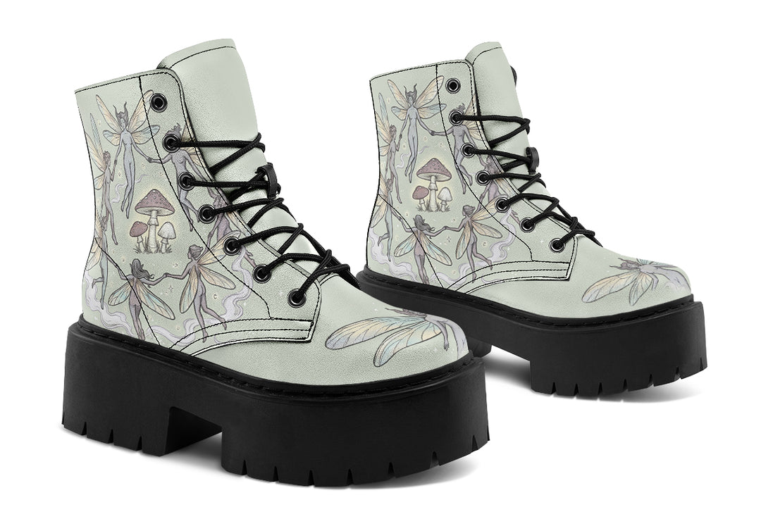 Fairy Ring Platform Boots