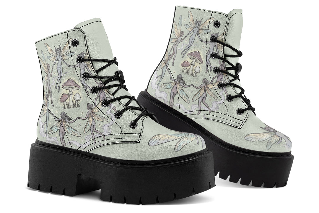 Fairy Ring Platform Boots