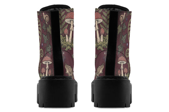 Fern Frenzy Platform Boots