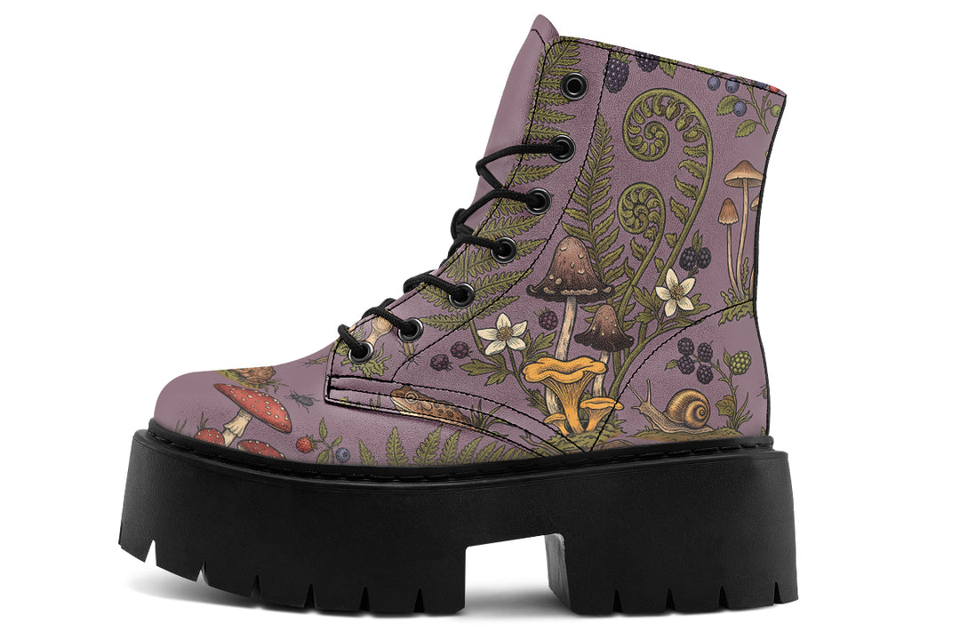 Fern Frolic Platform Boots