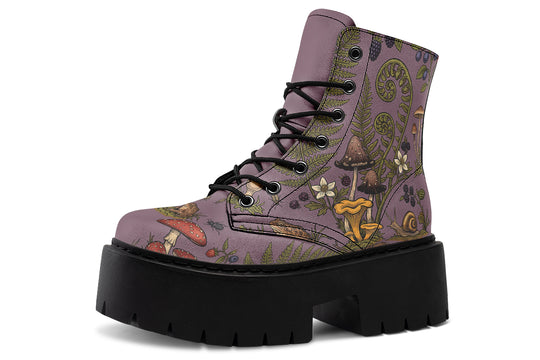 Fern Frolic Platform Boots