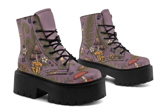 Fern Frolic Platform Boots