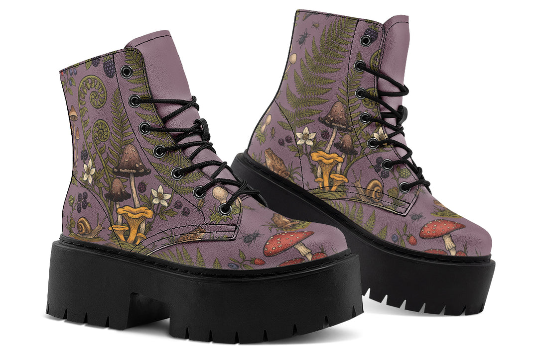 Fern Frolic Platform Boots