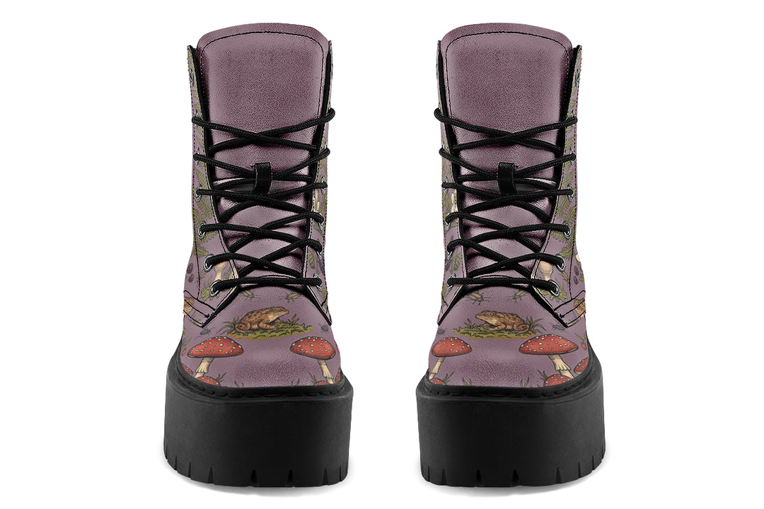 Fern Frolic Platform Boots