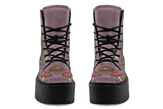 Fern Frolic Platform Boots