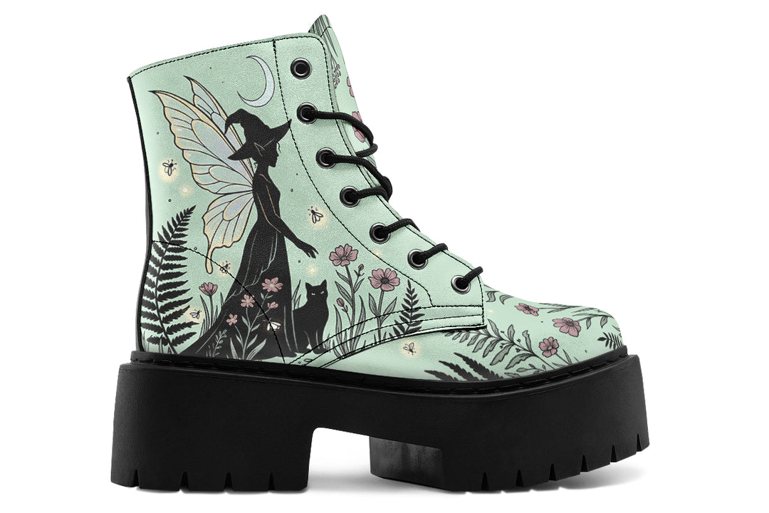 Fern Witch Platform Boots