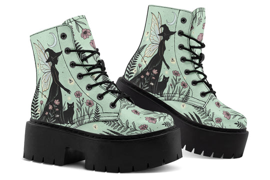 Fern Witch Platform Boots