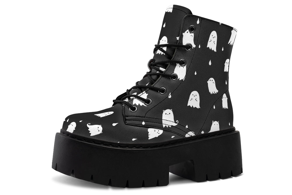 Ghost Party Platform Boots