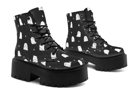 Ghost Party Platform Boots