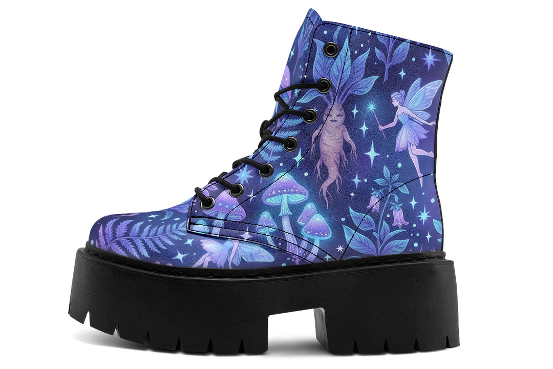 Good Day to be a Fairy Platform Boots