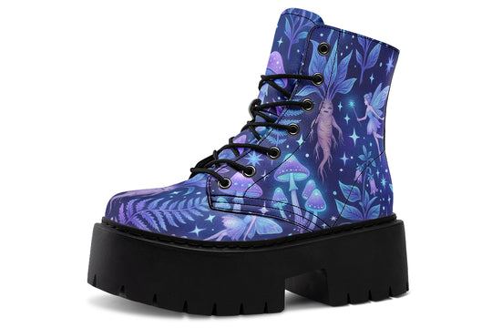 Good Day to be a Fairy Platform Boots