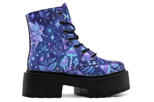Good Day to be a Fairy Platform Boots