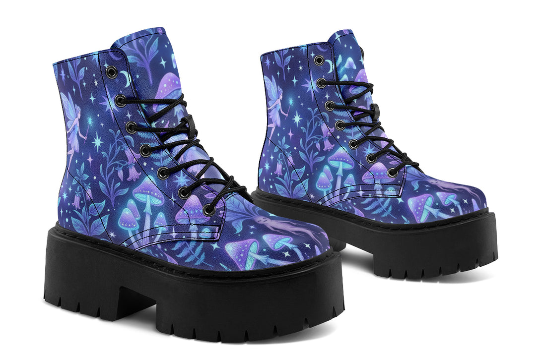 Good Day to be a Fairy Platform Boots