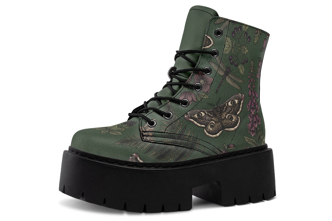Gossamer Wings Platform Boots