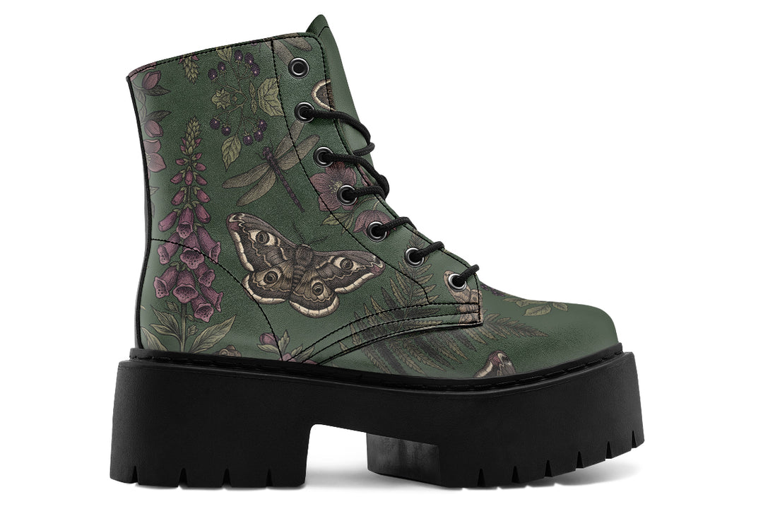 Gossamer Wings Platform Boots