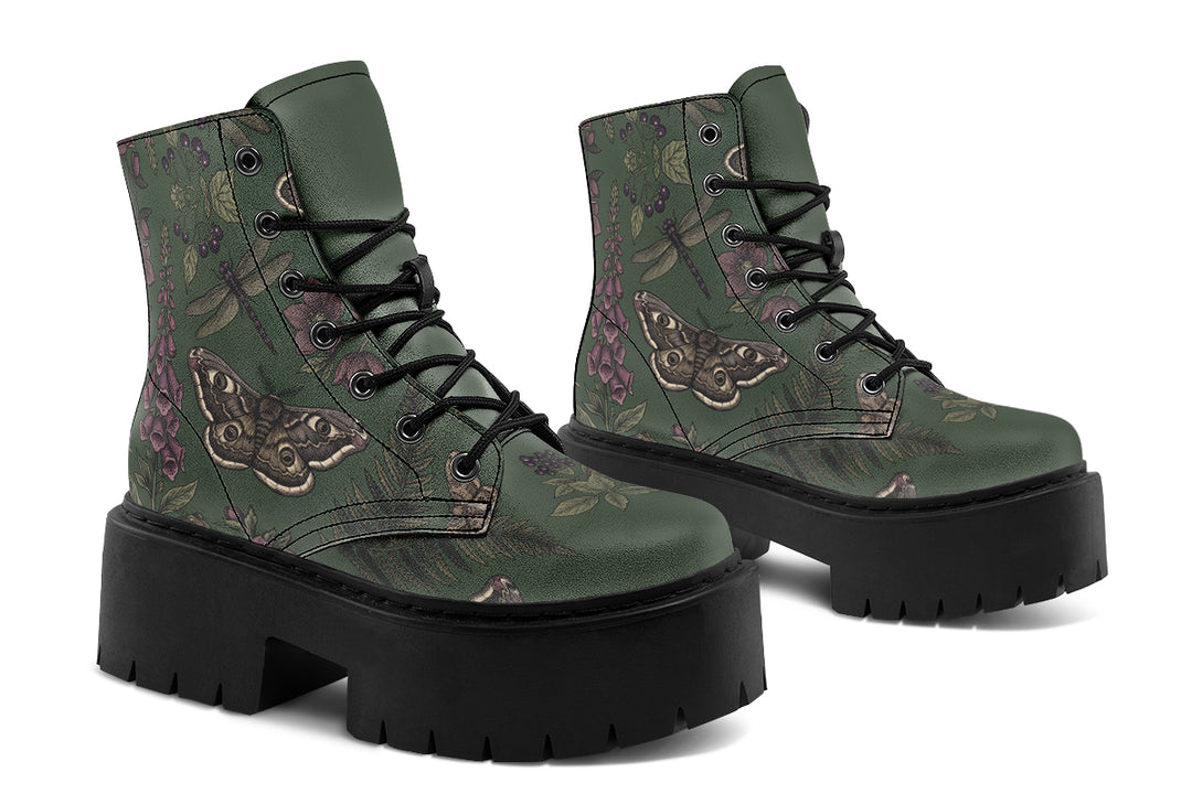 Gossamer Wings Platform Boots