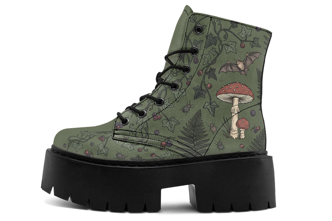 Ivy Tangle Platform Boots