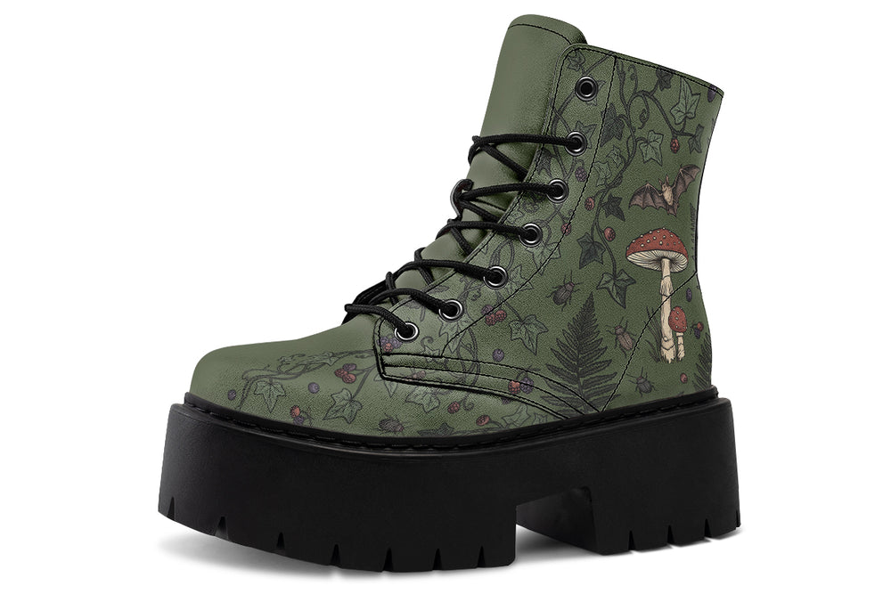 Ivy Tangle Platform Boots