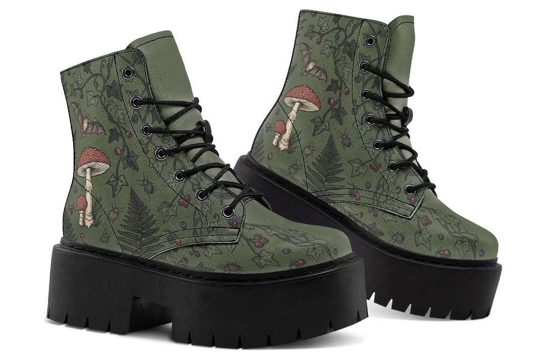 Ivy Tangle Platform Boots