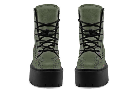 Ivy Tangle Platform Boots