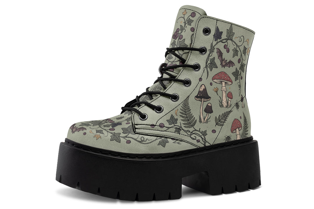 Ivy Wings Platform Boots