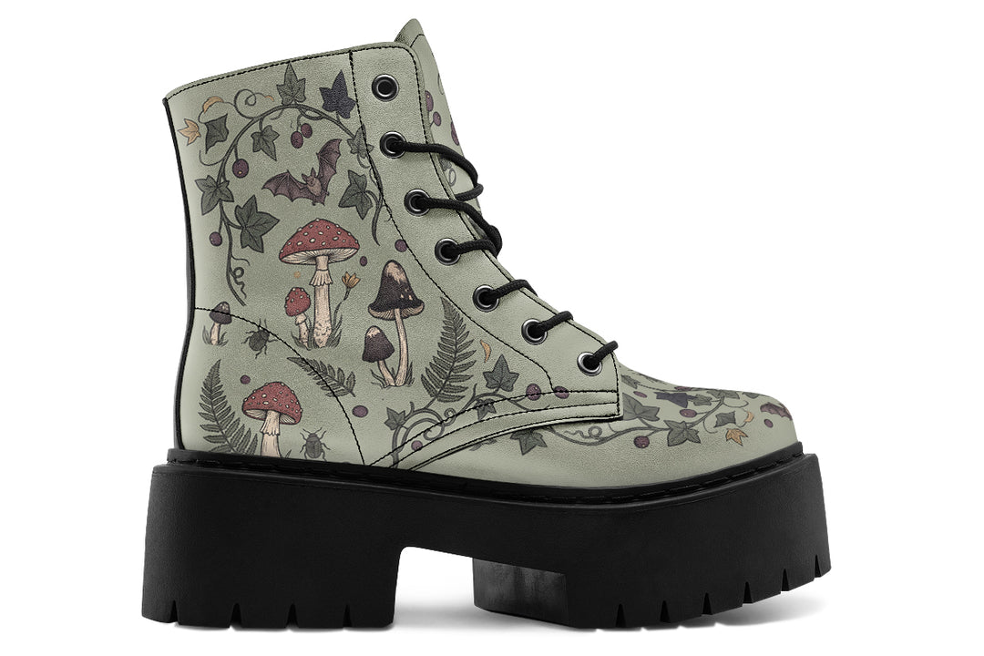 Ivy Wings Platform Boots