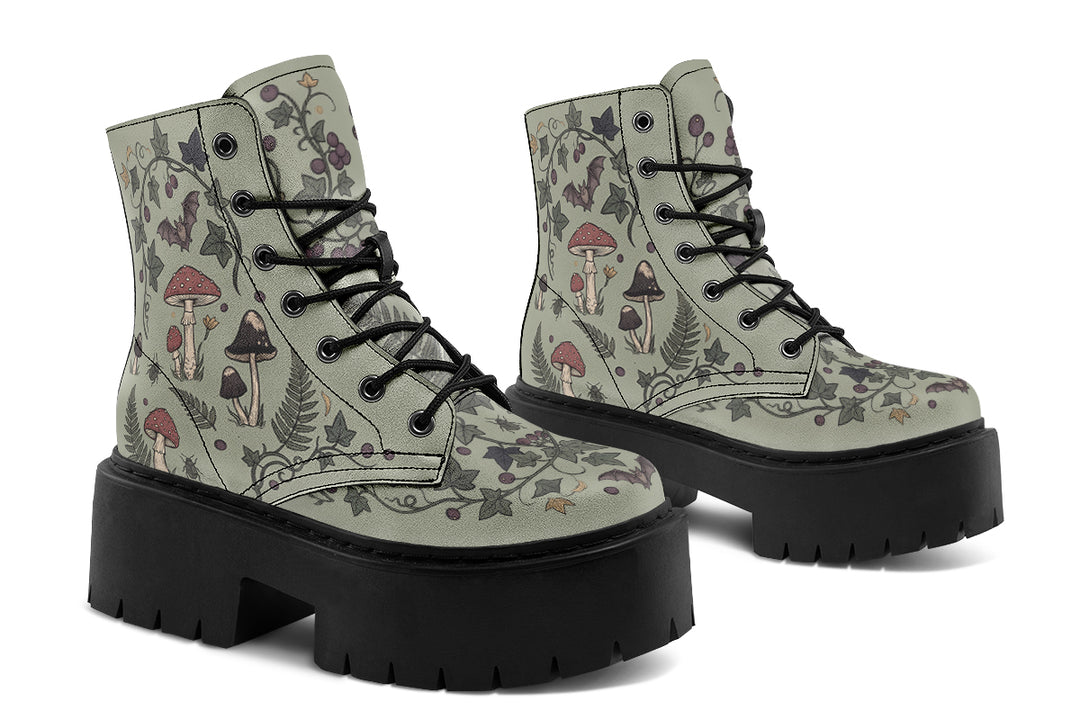 Ivy Wings Platform Boots