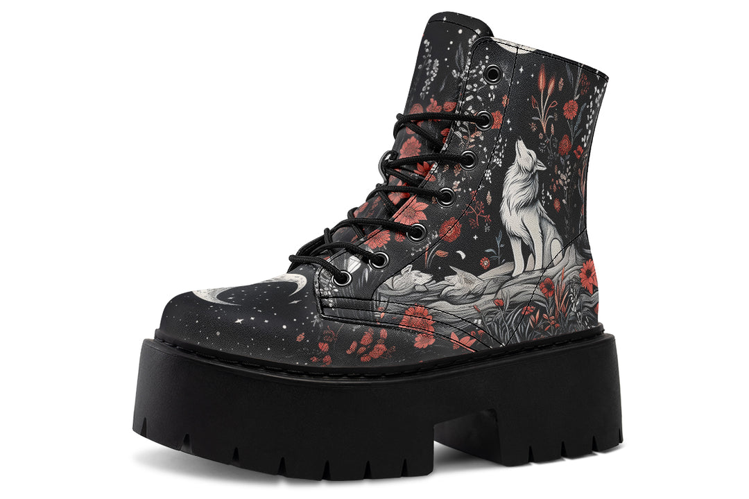 Lone Wolf Platform Boots