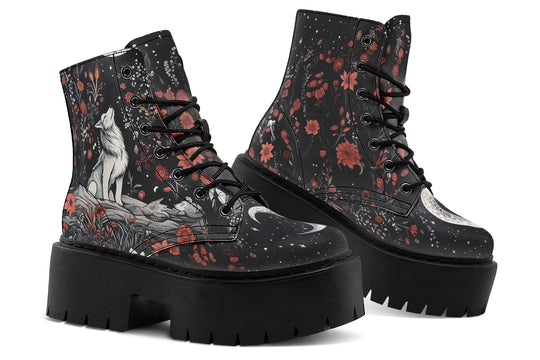 Lone Wolf Platform Boots