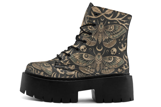 Luna Mortalis Platform Boots