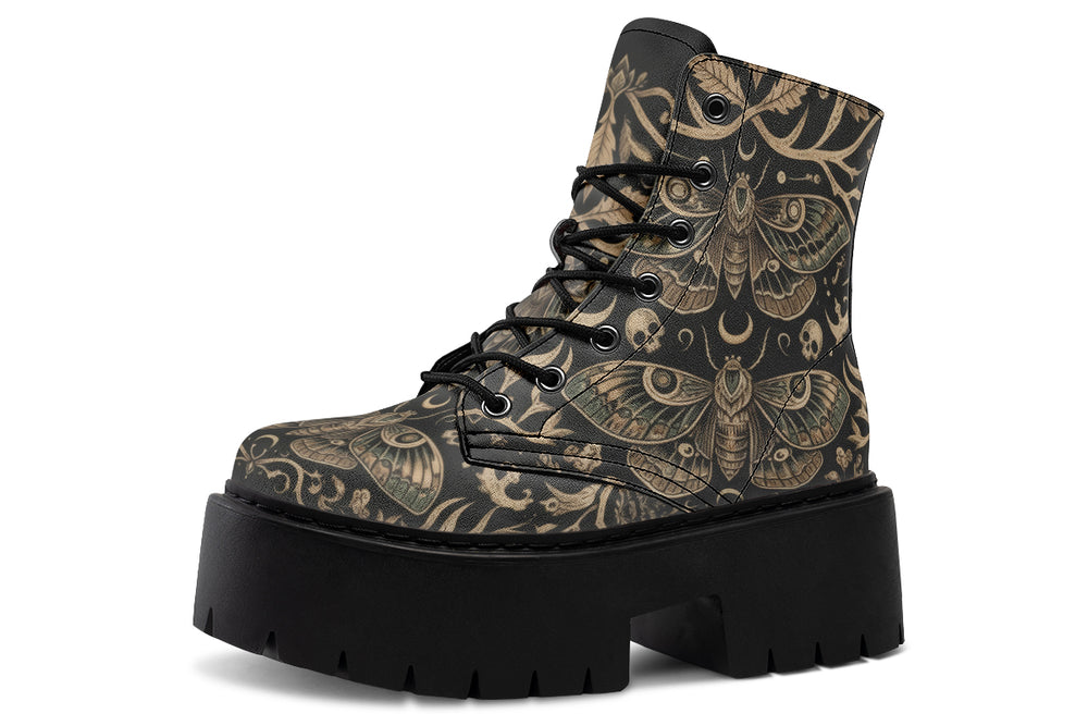 Luna Mortalis Platform Boots