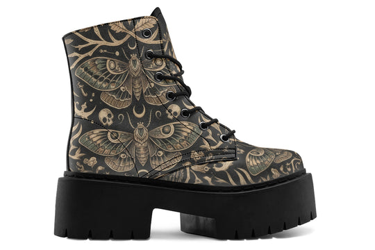 Luna Mortalis Platform Boots