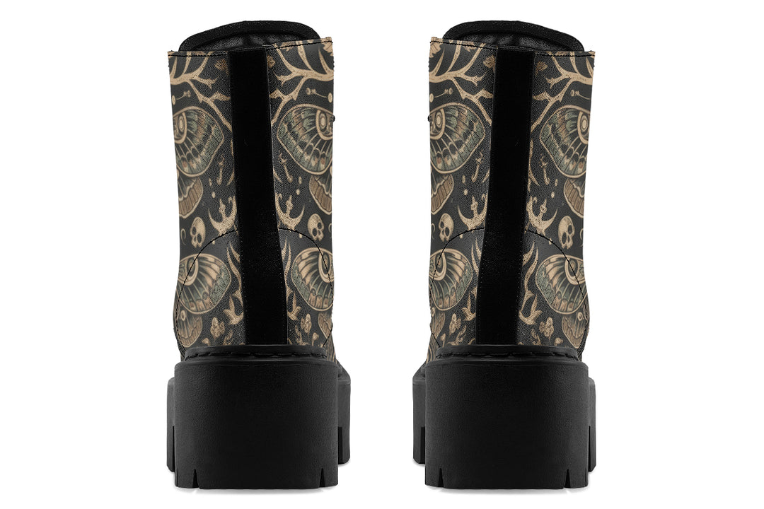 Luna Mortalis Platform Boots
