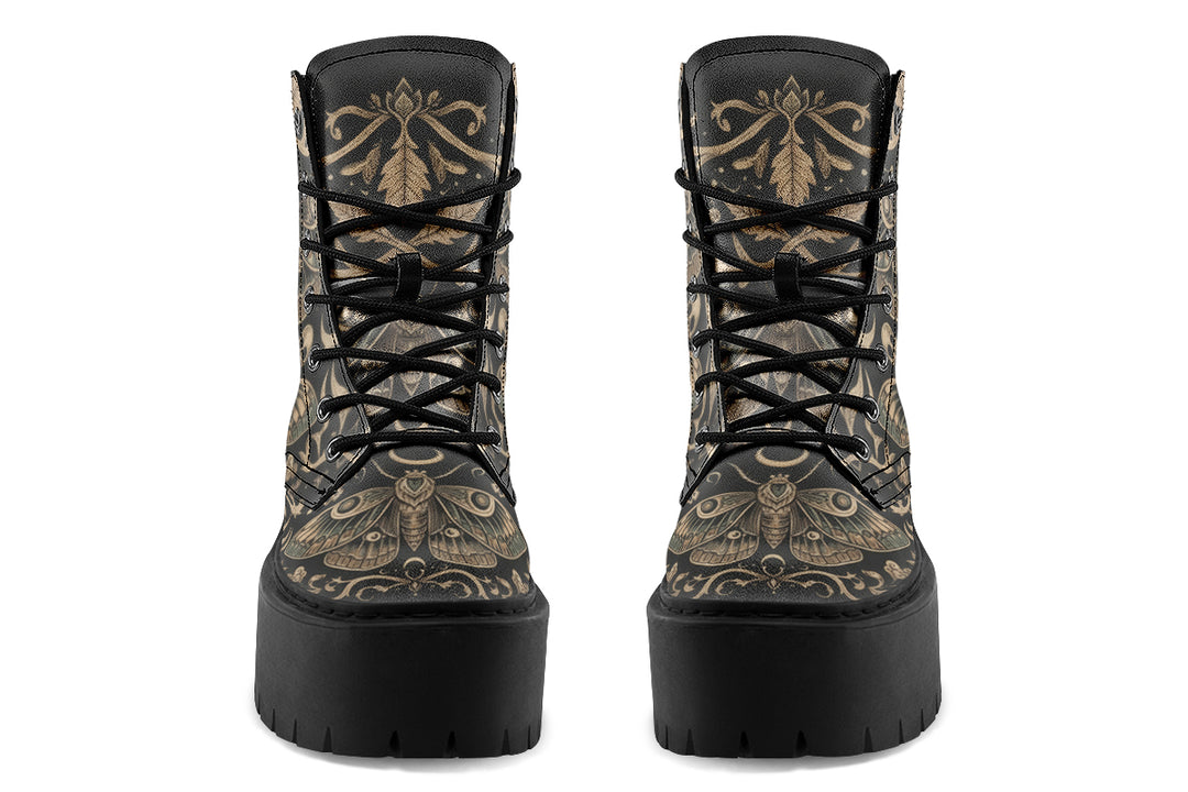 Luna Mortalis Platform Boots