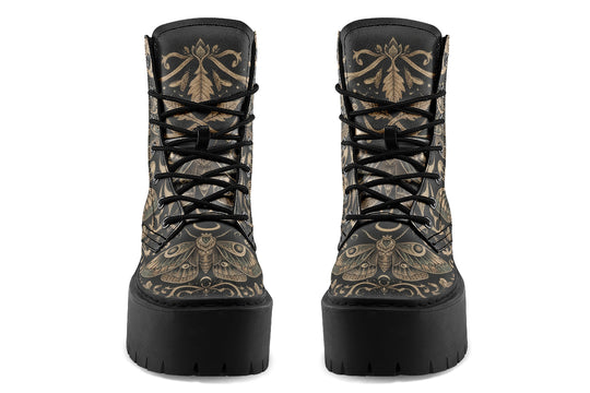 Luna Mortalis Platform Boots