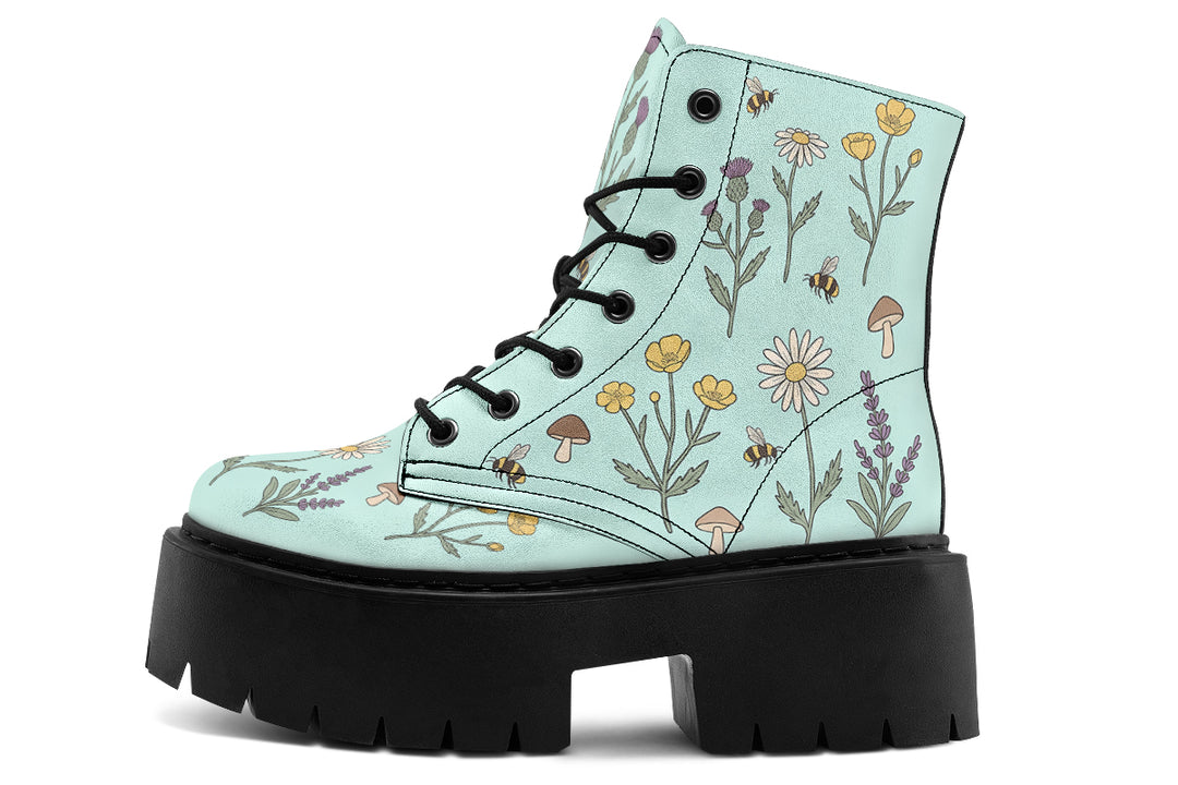 Meadow Haze Platform Boots