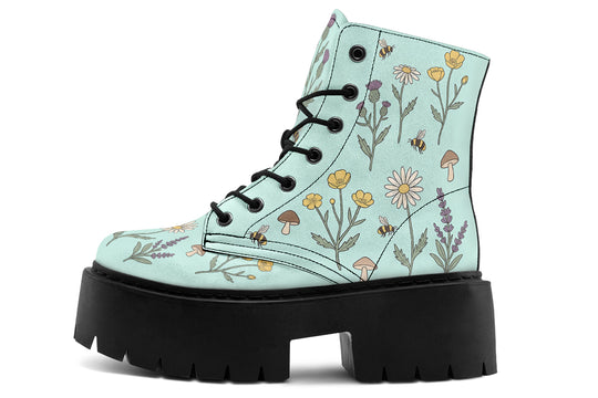 Meadow Haze Platform Boots