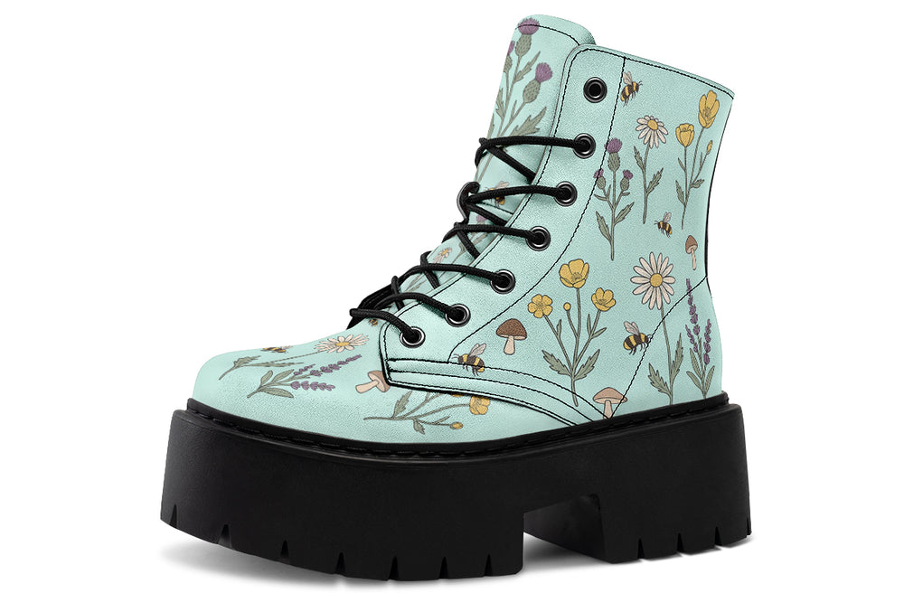 Meadow Haze Platform Boots