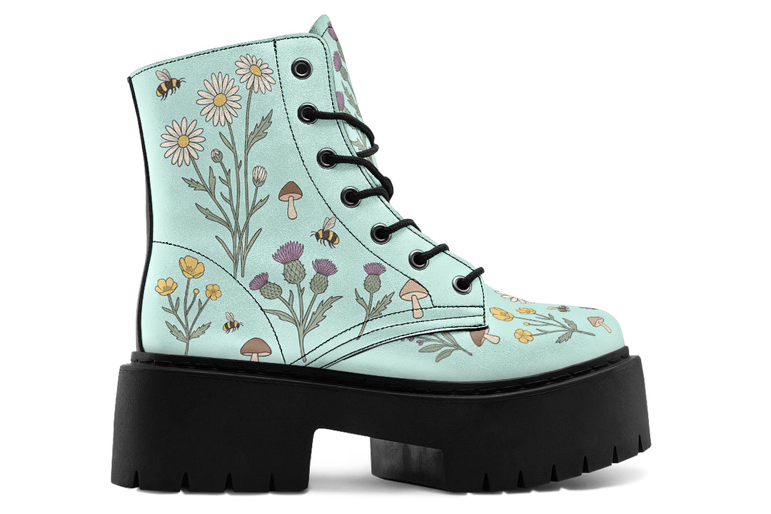 Meadow Haze Platform Boots