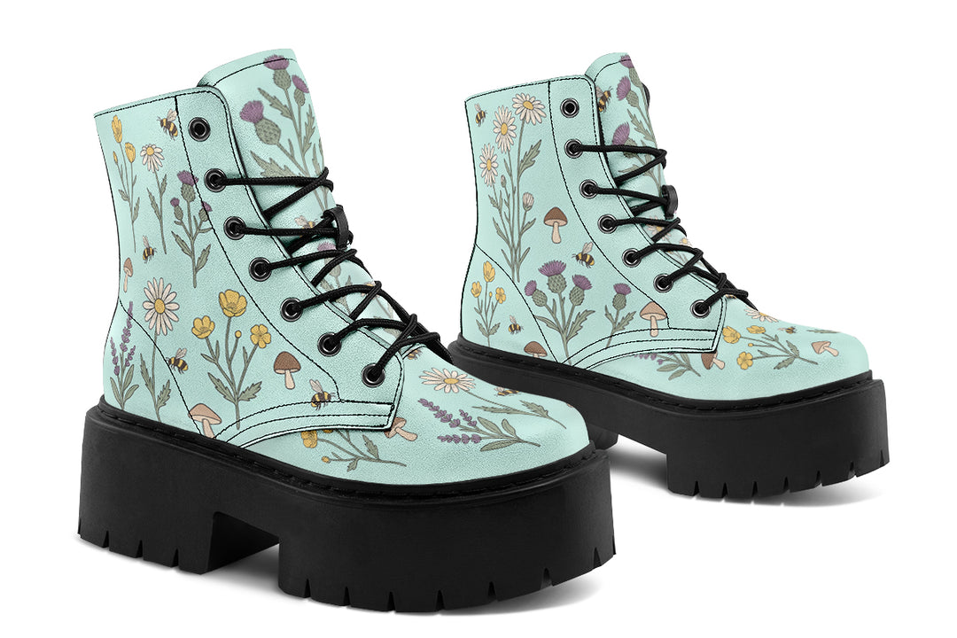 Meadow Haze Platform Boots