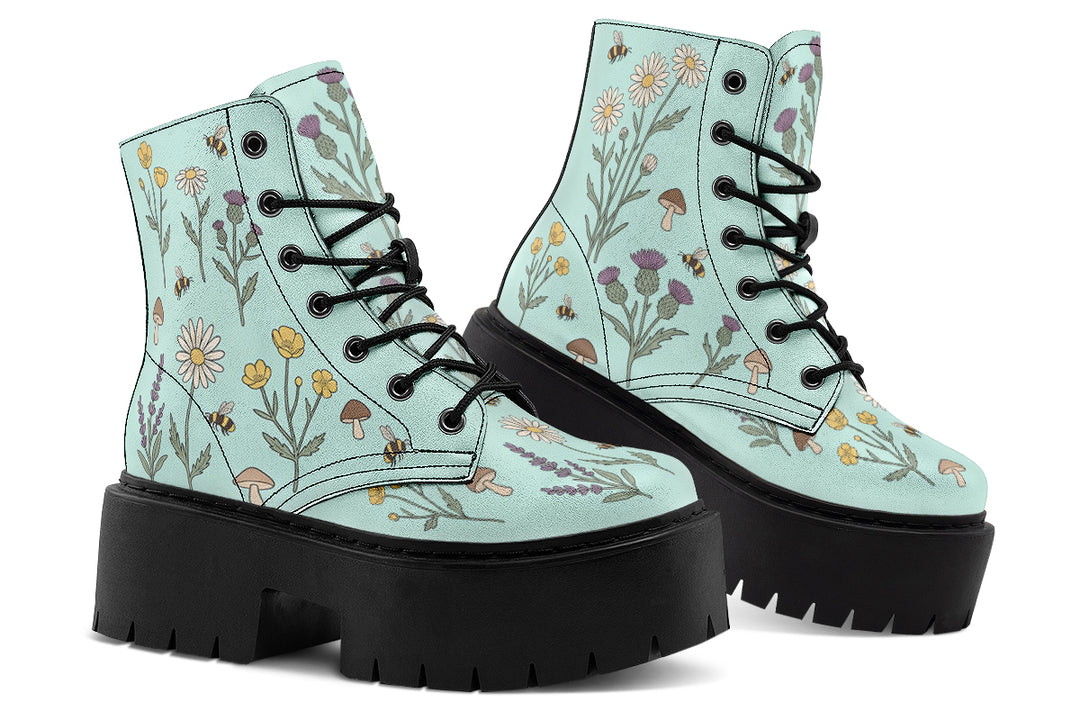 Meadow Haze Platform Boots
