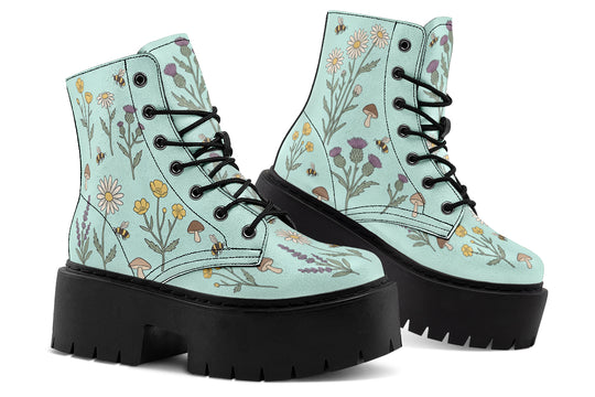Meadow Haze Platform Boots