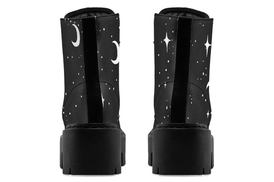MoonDust Platform Boots